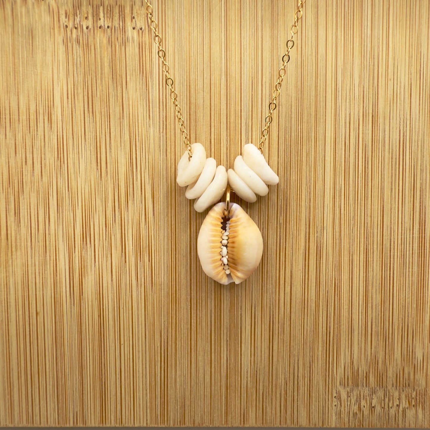 Cowrie Puka Necklace